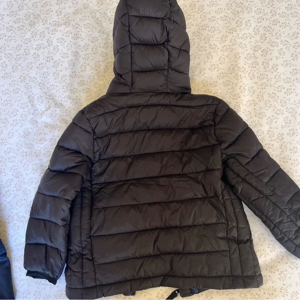 Urban Republic Zipper Black Blue Jacket Coat Black Blue Mickey Mouse Tee Both 3T